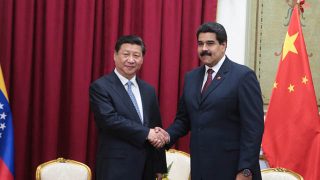 시진핑와 베네수엘라 대통령