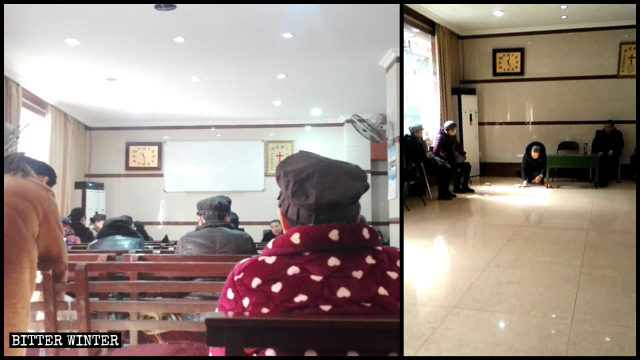 1월 5일에 폐쇄된 항저우시 장간구의 한 가정교회