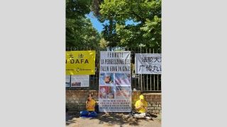 파룬궁 박해 사태 주기를 맞아 6백 명이 넘는 각국 의원들이 중국을 비난하다